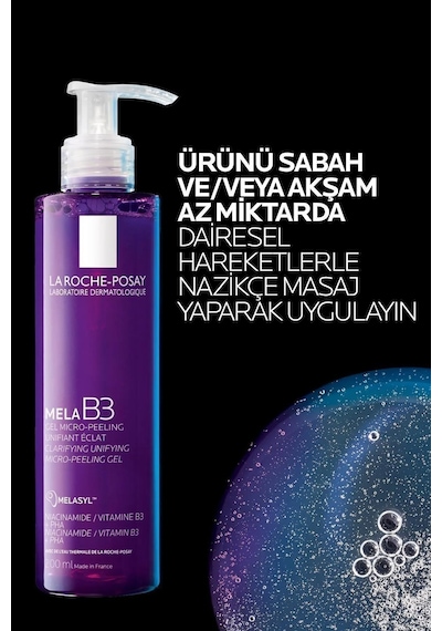 La Roche Posay Mela B3 Koyu Leke Karşıtı Temizleme Jeli 200 ML + Mela B3 Leke Karşıtı Serum 30 ML