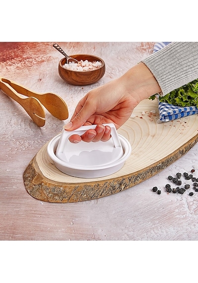 Plastlife Hamburger Köfte Kalıbı Beyaz