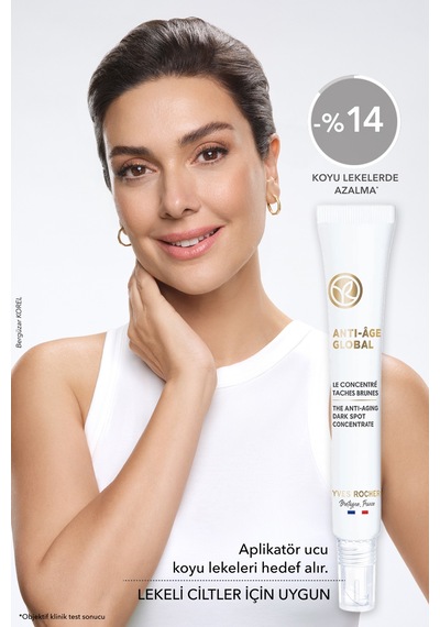 Yves Rocher Yenileyici Leke Ve Yaşlanma Karşıtı Bitkisel Kök Hücre Bakımı Anti-age Global-vitamin C - Lokal Krem 14 Ml