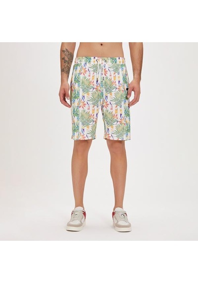 Bad Bear Bloom Erkek Beyaz Şort
