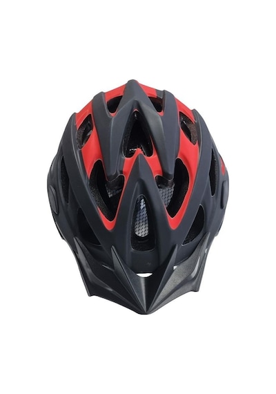 Raptor Kask Mv29 Arka Led Lambalı Fileli Mtb Bisiklet Kaskı Large Beden Siyah Kırmızı