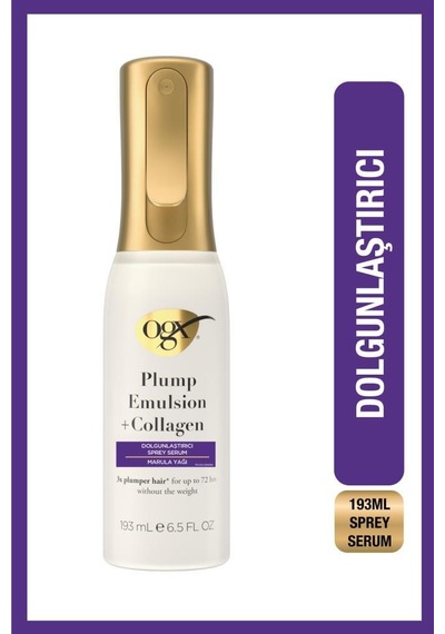 Ogx Marula Yağı + Kolajen Dolgunlaştırıcı Sprey Serum 193 Ml