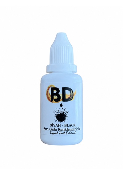 Bd Sıvı Gıda Renklendiricisi Siyah 20 Ml