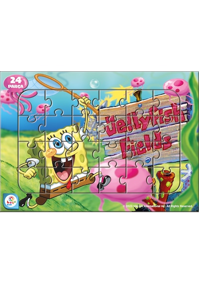 Spongeboob Frame Puzzle Seti