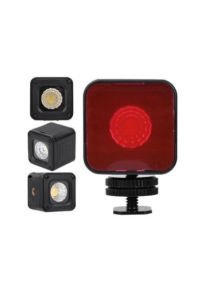 Led Işık 10M Ip67 Su Geçirmez Dahili Pil 200-5500 20 Renk Filtre Siyah