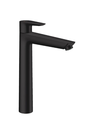 Hansgrohe Talis E Tek Kollu Lavabo Bataryası 240 Kumandasız Satin Siyah Siyah