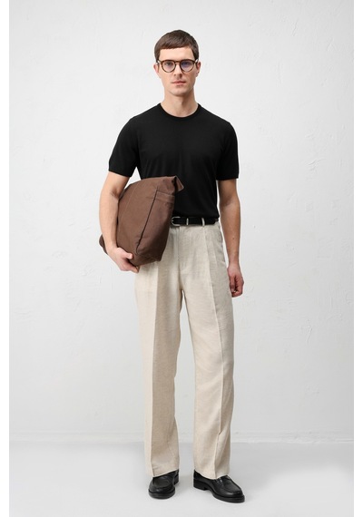 Antioch Comfort Slim Triko T-shirt Siyah