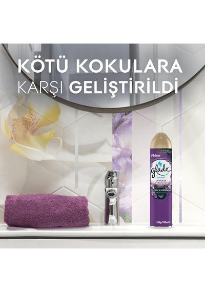 Glade Aerosol Oda Kokusu Lavanta 3'lü Set