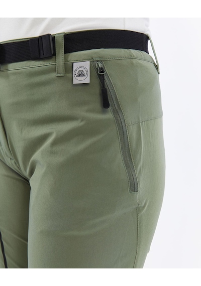 Mapamyumco Quick Dry Kadın Trekking Pantolon-yeşil Yeşil