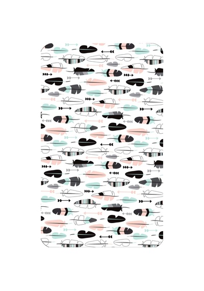 Rovigo Home Baskılı Kaymaz Taban 2 Li Banyo Paspas Takım Rvg5224-100X60-60X50 Çok Renkli