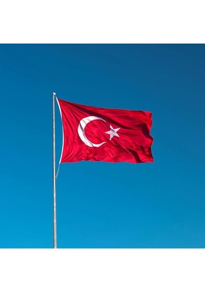 Premium Türk Bayrağı 50x75cm - Nefes Alabilir 125gr Rashel Kumaş, Çift Dikişli, Sağlam Kulplu, Uv Ve Solmaya Karşı Dayanıklı, İç/dış Mekan Kullanımı 50x75cm 1000 x 1500 CM
