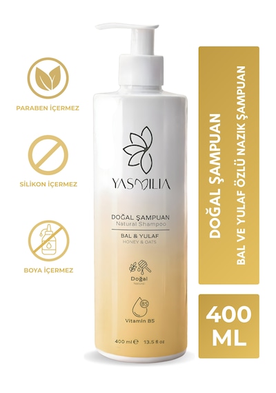 Doğal Premium Şampuan Bal & Yulaf Vitamin B5 Tüm Saçlar