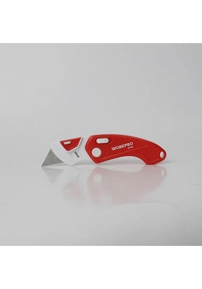 Workpro Wp211004 Plastik Gövde Katlanır Rötuş Maket Bıçağı