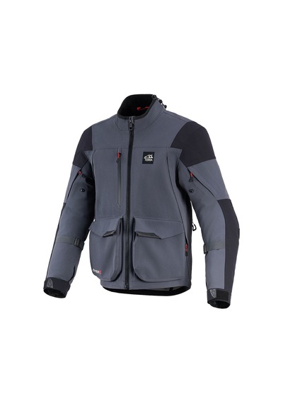 Alpinestars Maxdura Ds Xf Korumalı Motosiklet Montu Koyu Gri Siyah