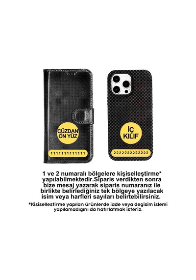Cüzdan Taşıma Derdi Olmadan - Apple iPhone 16 Uyumlu Hakiki Deri El Yapımı Kart Yuvalı Kılıf Kömür Siyah