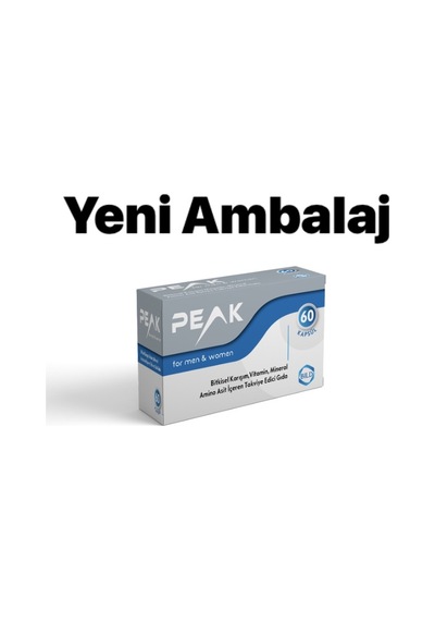 Peak 60 Kapsül Bitkisel Karışım 12-