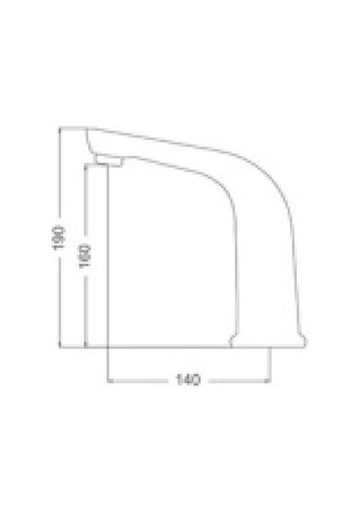 Gms Ft015 Çift Girişli Fotoselli Sensörlü Lavabo Musluk Bataryası
