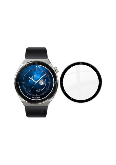 Huawei Watch Gt 3 Pro 46 Mm Uyumlu Ekran Koruyucu 3D Tam Kapatan