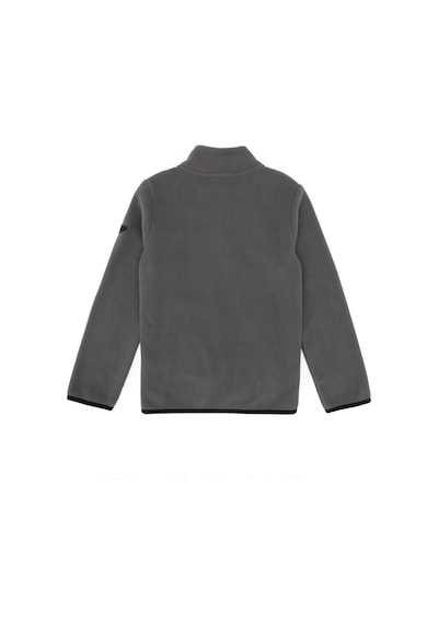 U.S. Polo Assn. Erkek Çocuk Gri Fermuarlı Sweatshirt 50313853-VR024