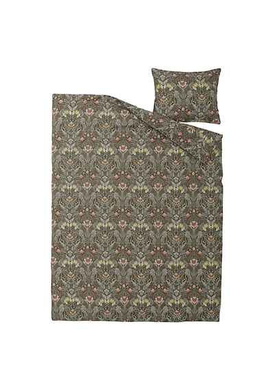 Ikea Karrdunört Tek Kişilik Nevresim Takımı 150 X 200 Cm Sarı - Yeşil - Kırmızı Çok Renkli