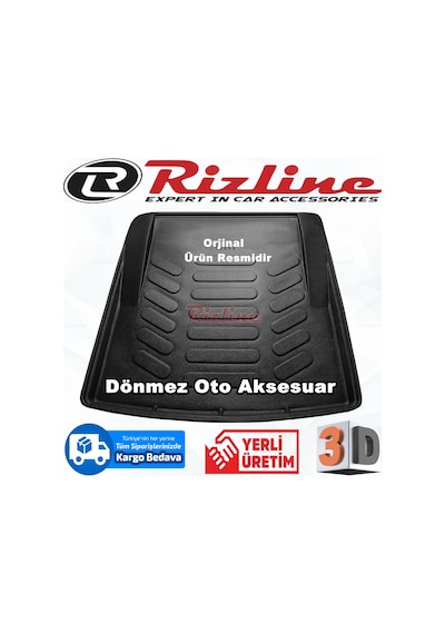 Bmw E90 3 Serisi 3D Bagaj Havuzu Paspası 2005-2011 Arası Rizline N11.11527
