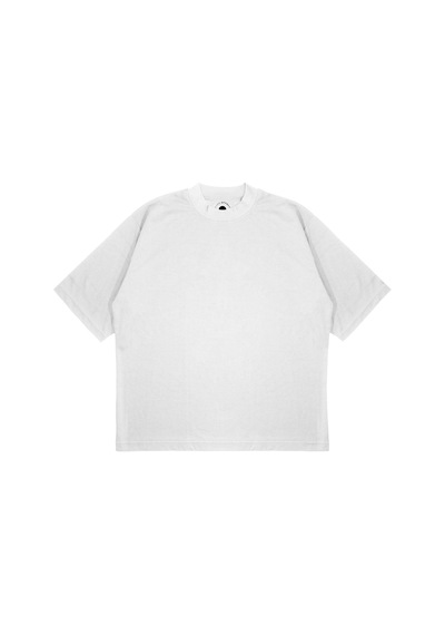 Camblys Erkek Oversize Basic T-shirt Beyaz