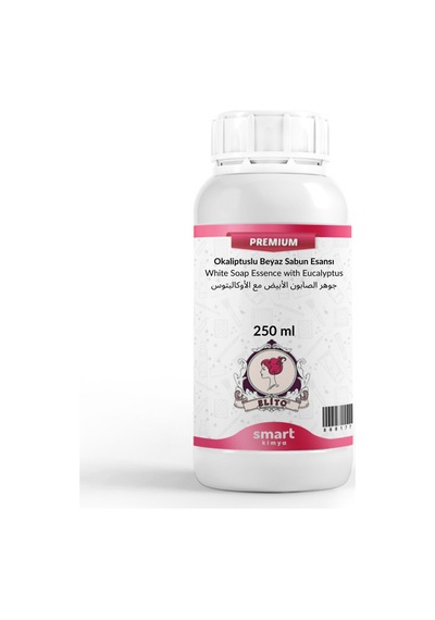 Premium Okaliptuslu Beyaz Sabun Esansı 250 Ml