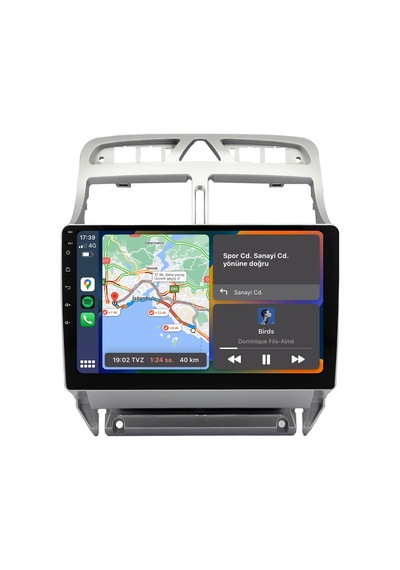 Peugeot 307 Android Multimedya Sistemi 2001-2008 Crv-4424xr