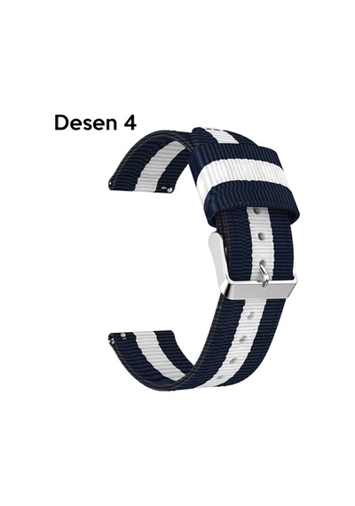 22Mm Gear S3 Watch 4 -Gt2 Gt2E 46Mm Kayış Kordon Nylon Watch 3 4