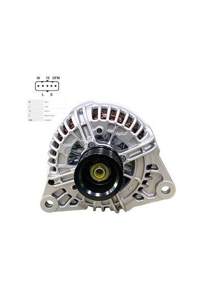 Seg 24v Alternatör Dinamo 70 A Soketli 5 Fiş W-l-15-s-dfm Iveco Euro Cargo