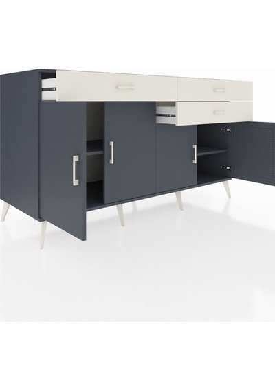 Kronos Konsol 2 Raflı 3 Çekmeceli 4 Kapaklı 176x59x99 Antrasit-an Antrasit-antrasit/aytaşı Kronos Konsol 2 Raflı 3 Çekmeceli 4 Kapaklı 176x59x99 Antrasit-an Antrasit-antrasit/aytaşı