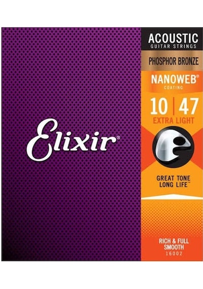 Elixir 010-047 16002 Fosfor Bronz Akustik Gitar Teli