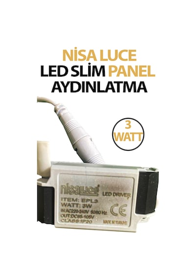 Sıva Altı Led Aydınlatma Paneli 12 Watt Tasarruflu Beyaz Işık