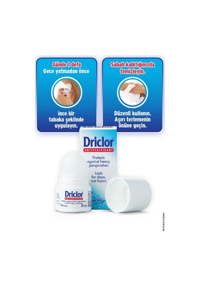 Driclor Antiperspirant Roll-on 20 Ml 2 Adet