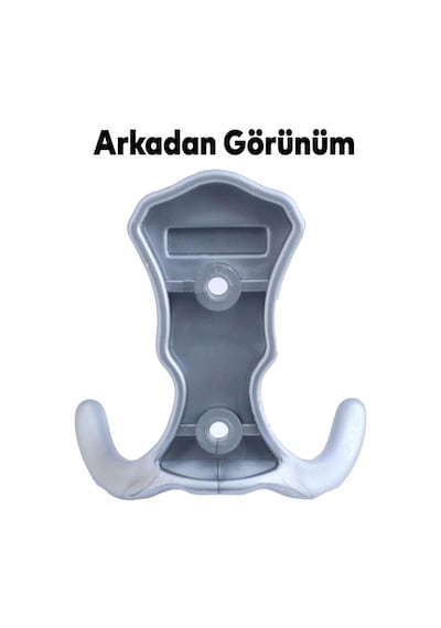 Mosta Duvar Vestiyer Portmanto Askısı Dolap Elbise Askılığı Gri Plastik Askı Askılık. Diğer