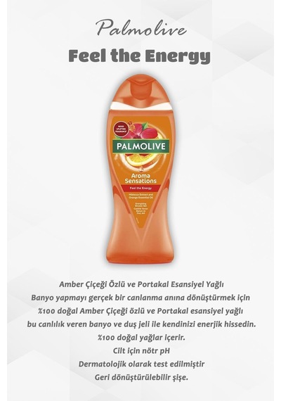 Duş Jeli 500 Ml 6 Al 5 Öde Aroma Sensations Feel The Energy