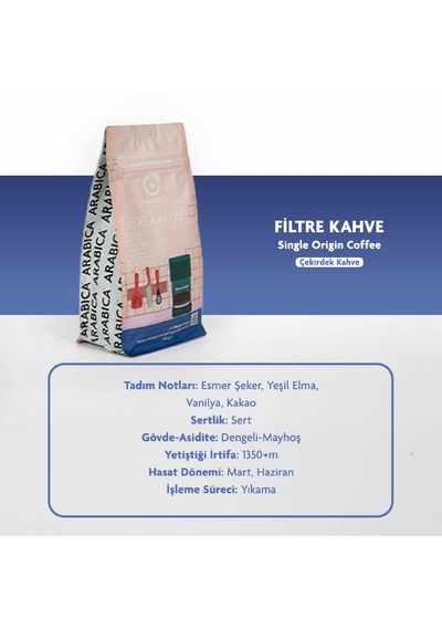 Filtre Kahve 1kg Çekirdek Kahve Taze Kavrulmuş