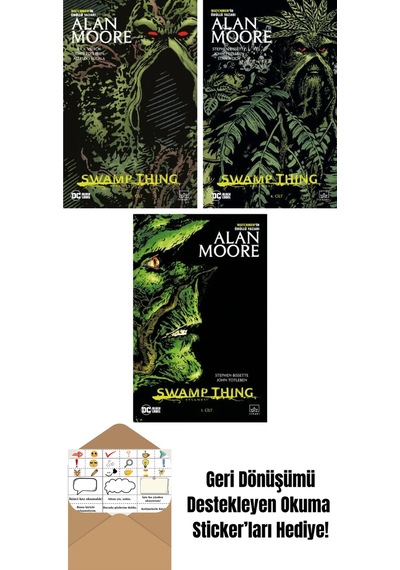 Swamp Thing Efsanesi: 5. Cilt + Swamp Thing Efsanesi: 4. Cilt + Swamp Thing Efsanesi: 1. Cilt