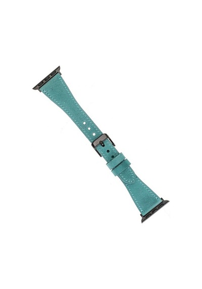 Bouletta Apple Watch Uyumlu Deri Kordon 42-44-45Mm Slim Cz12 Mint