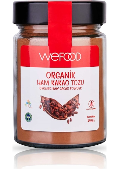 Wefood Organik Ham Kakao Tozu 140 G