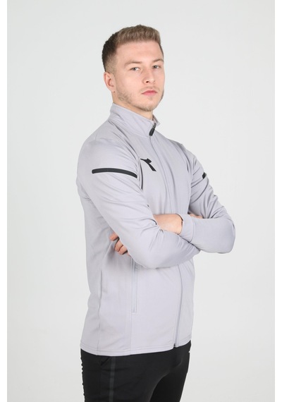 Diadora Alto Kamp Eşofmanı Tek Üst Gri