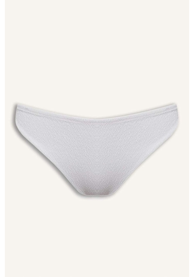 Defacto Regular Fıt Krinkıl Kumaş Bikini Alt G3772ax26smwt16 Beyaz-wt16