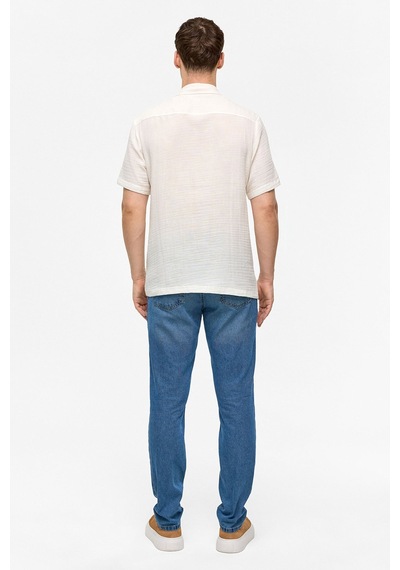 Backandbond Natural Regular Fit Örme Gömlek