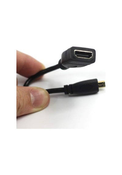 Micro Hdmi To Hdmi Çevirici Görüntü Ve Ses Aktarım Kablosu 15 Cm