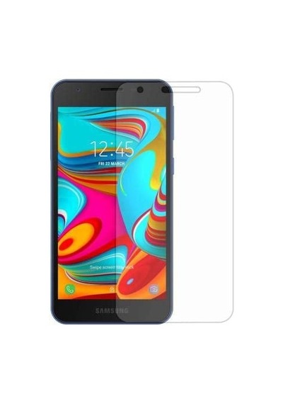 Samsung Galaxy A2 Core İle Uyumlu Ekran Koruyucu Şeffaf Temperli Kırılmaz Cam Ekran Koruyucu