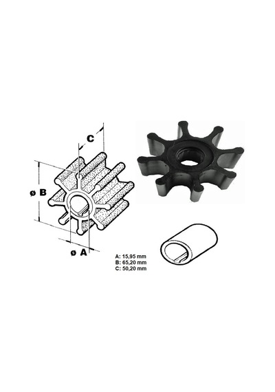 Cef İmpeller Jabsco 4599-0101