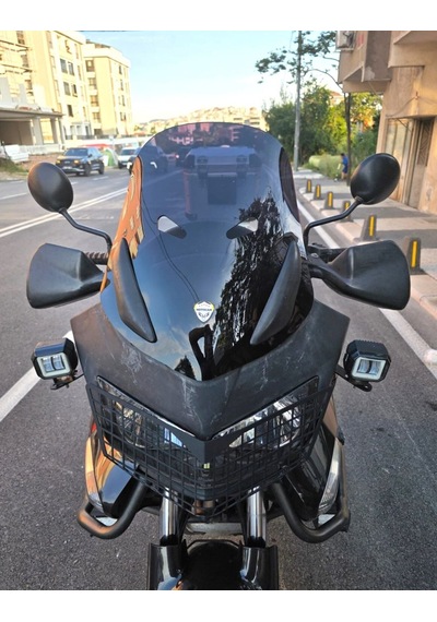 Motocam Honda Varadero Xl 1000 Ön Cam 2004-2011 Model 48cm Siyah Renkli 4mm