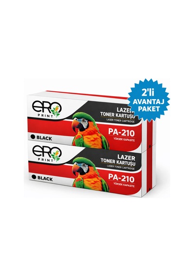 Pantum Pa-210 Çipli Uyumlu Toner 2'li  Paket