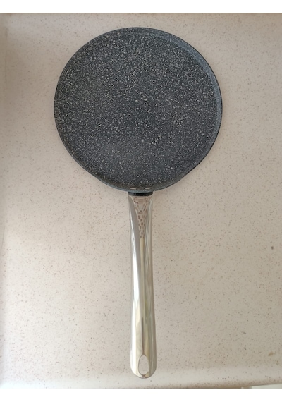 Hascevher Krep Tavası 26 Cm Siyah