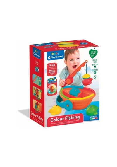 Baby Clementoni Renkli Balıklar 17688 Lisanslı Ürün